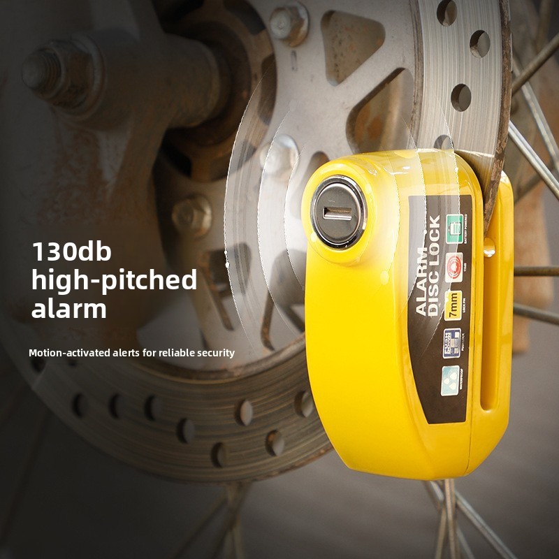 Disc Lock Brake - Metal Alarm Disc Lock - Waterproof