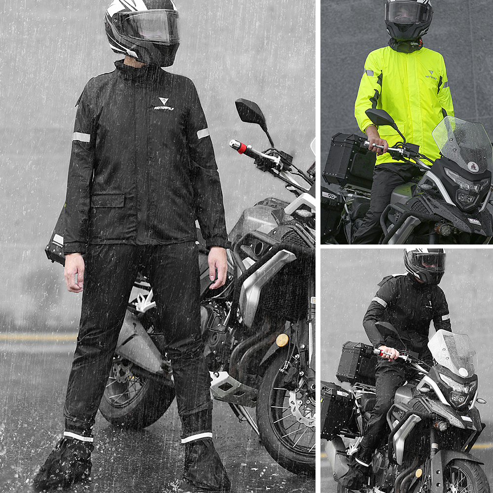 Men Motorcycle Rain Suit Outdo - đánh giá và giá Motorcycle Gear Full Set