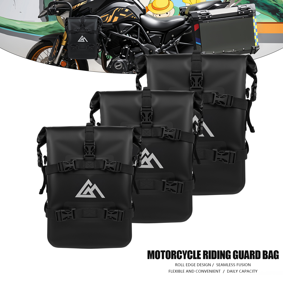 Universal Motorcycle Bumpers B - đánh giá và giá Motorcycle Gear Backpack