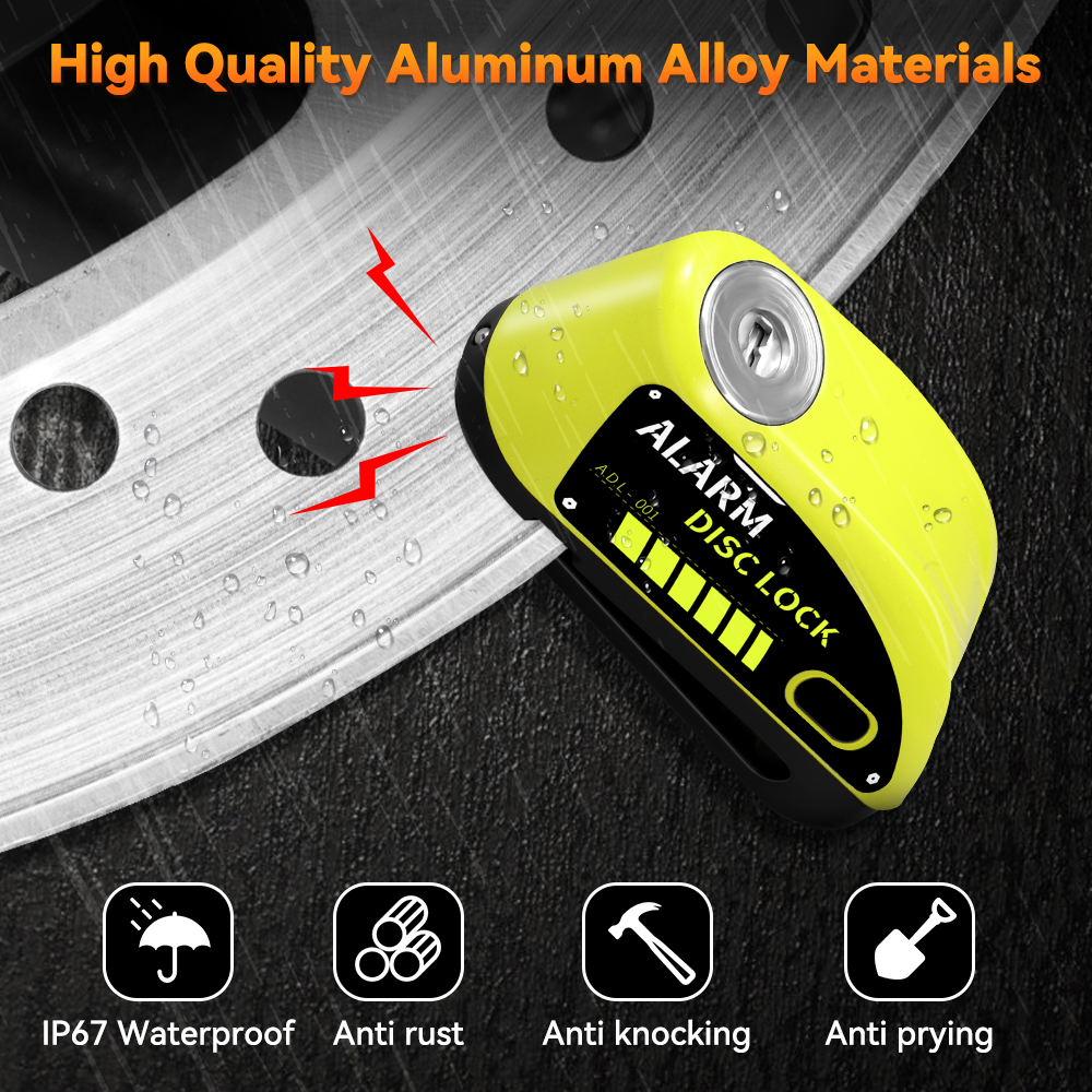 New Bike Motorcycle Alarm Disc - đánh giá và giá Disc Lock Brake