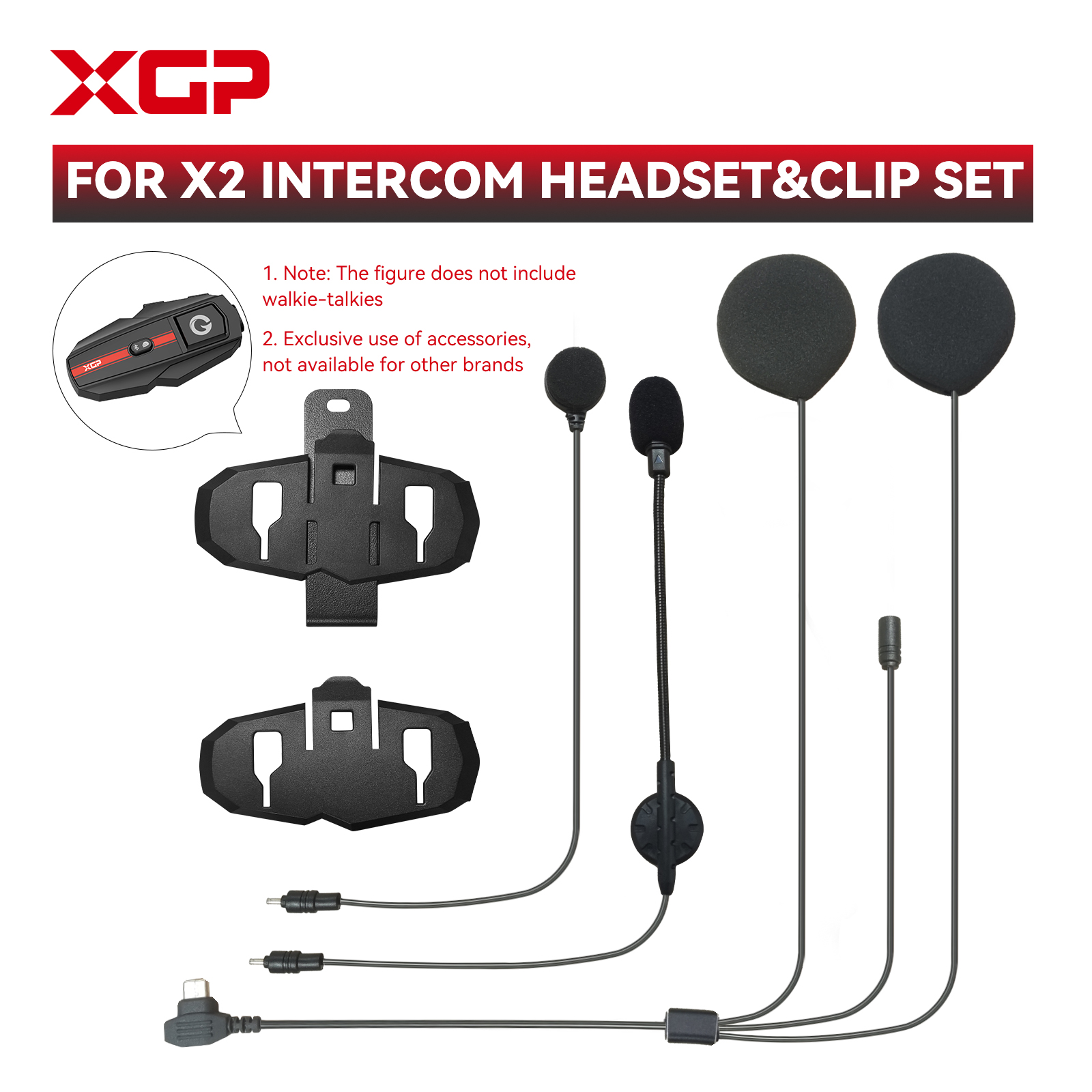 XGP X2 Motorcycle Intercom Hea - đánh giá và giá Motorcycle Gear Full Set