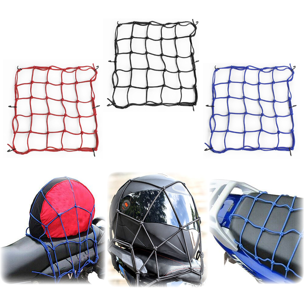 6 Hooks Luggage Net Protective - đánh giá và giá Motorcycle Gear Helmets