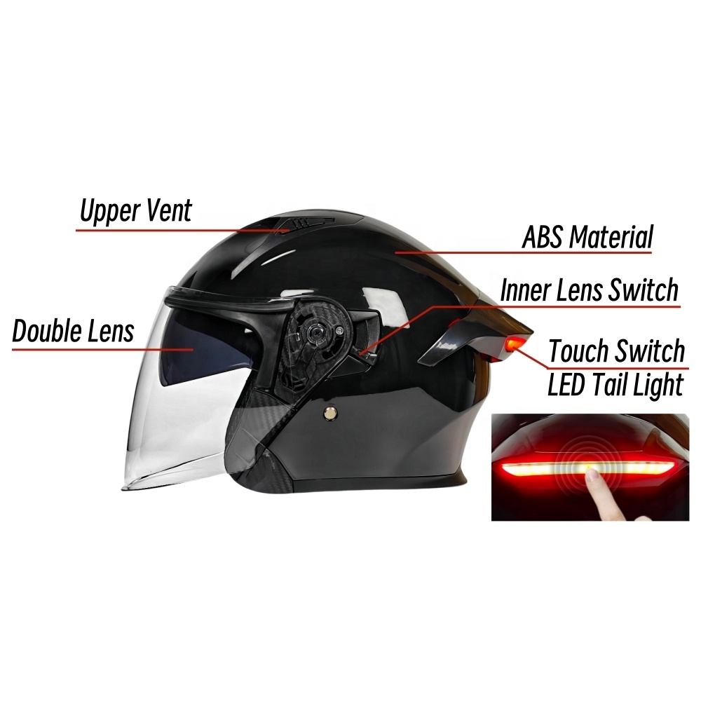 Double Lens LED Tail Light Mot - đánh giá và giá Motorcycle Gear Helmets