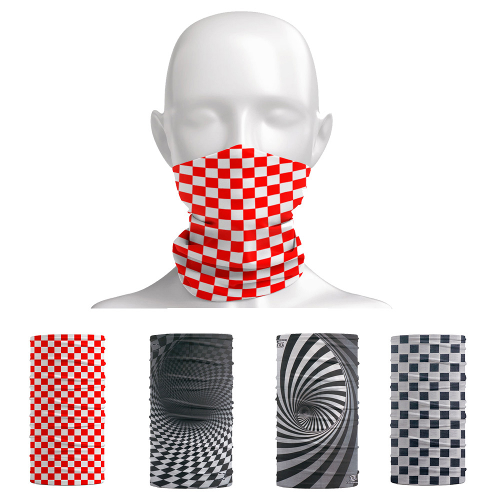 Plaid Pattern Headband Outdoor - đánh giá và giá Motorcycle Gear For Men