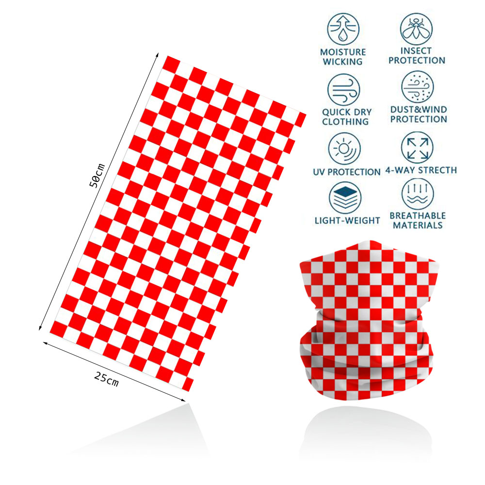 Plaid Pattern Headband Outdoor - đánh giá và giá Motorcycle Gear For Men