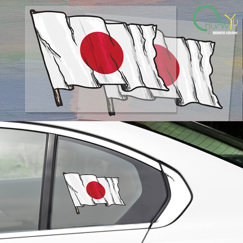 Personality Japan Flag Car Sti - đánh giá và giá Motorcycle Gear Helmets