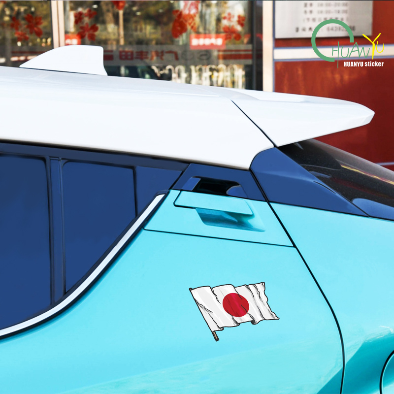 Personality Japan Flag Car Sti - đánh giá và giá Motorcycle Gear Helmets
