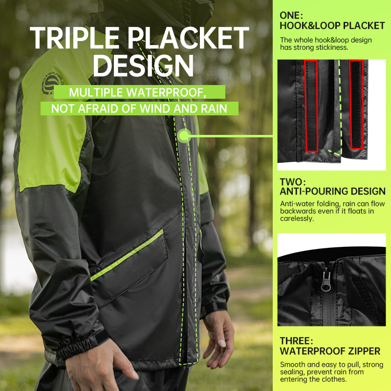 SFK Motorcycle Raincoat Rainpa - đánh giá và giá Motorcycle Gear For Men