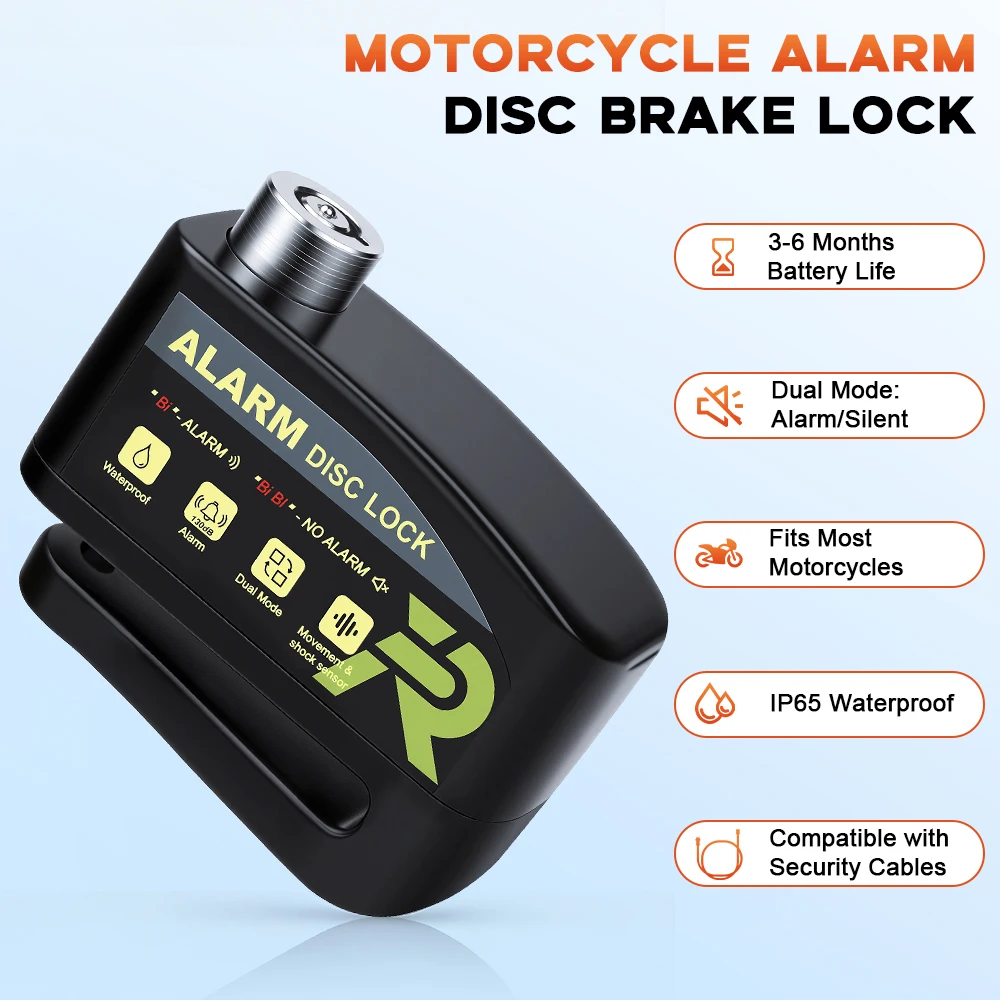 Rockbye Motorcycle Disc Brake  - đánh giá và giá Disc Lock Brake