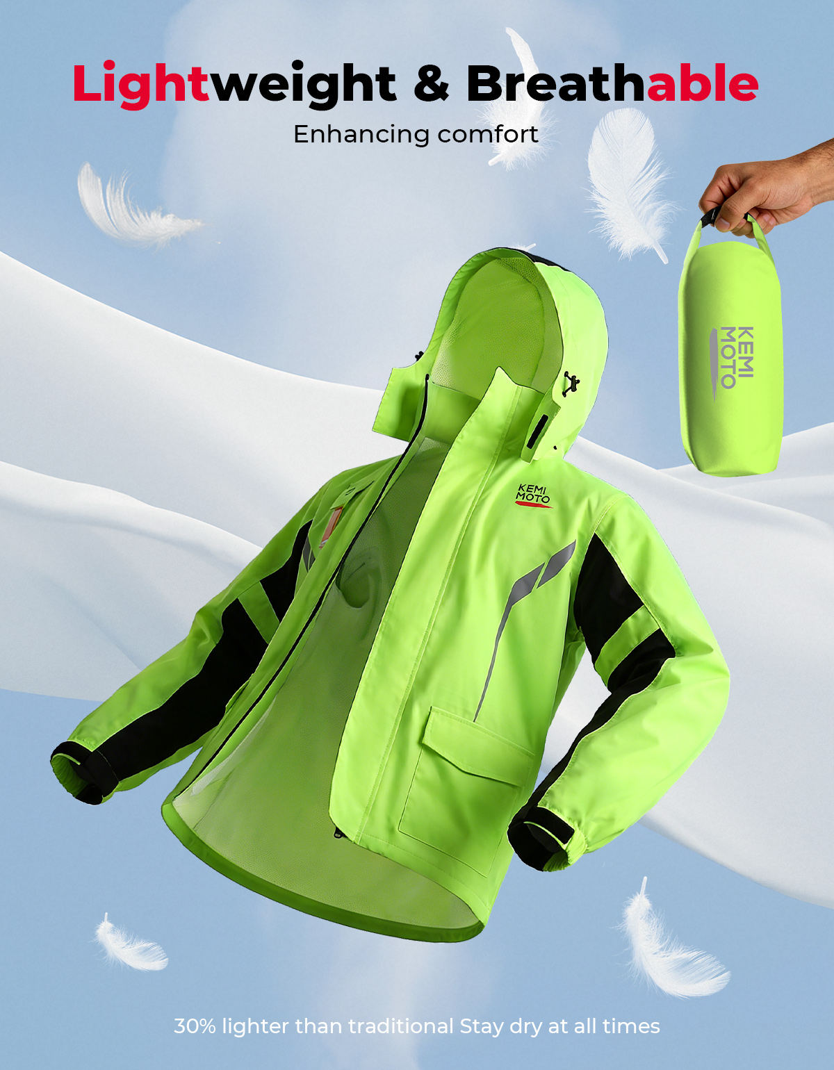 KEMIMOTO Unisex Waterproof Rai - đánh giá và giá Motorcycle Gear For Men