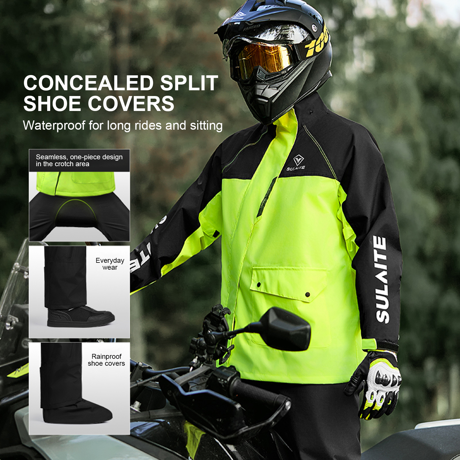 Motorcycle Rain Suit for Men & - đánh giá và giá Motorcycle Gear For Men