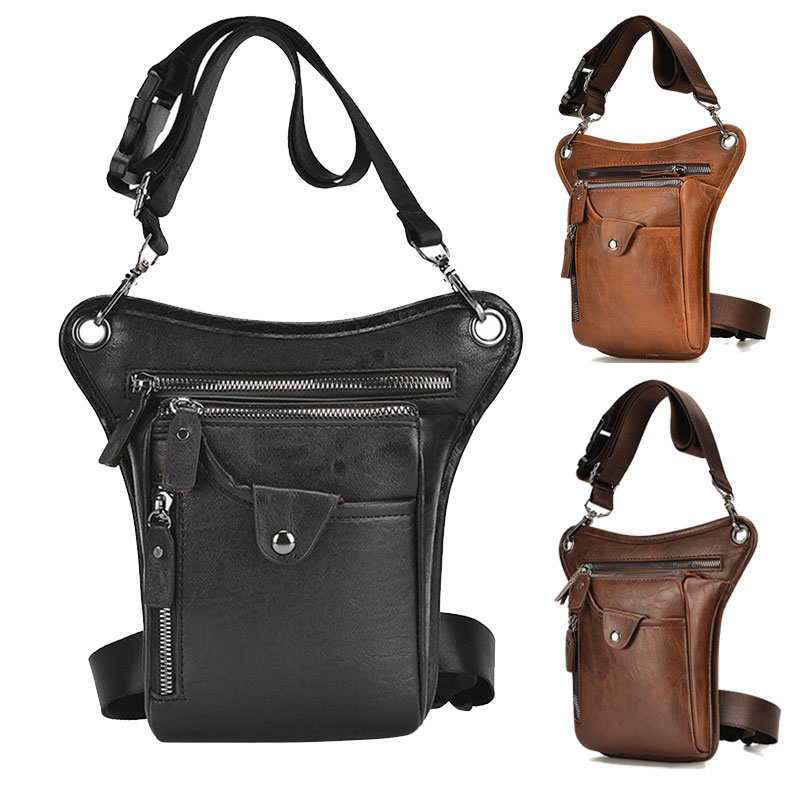 Vintage Men Waist Fanny Pack D - đánh giá và giá Motorcycle Gear Backpack