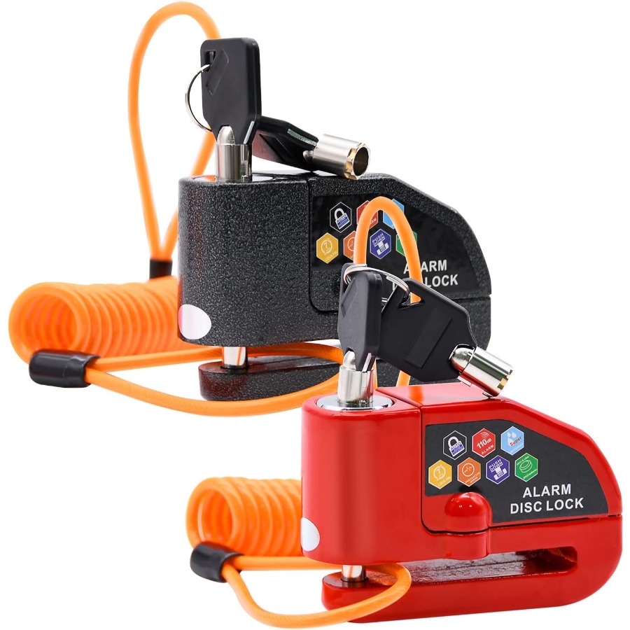 Alarm Disc Lock Set 2pcs Brake - đánh giá và giá Disc Lock Brake