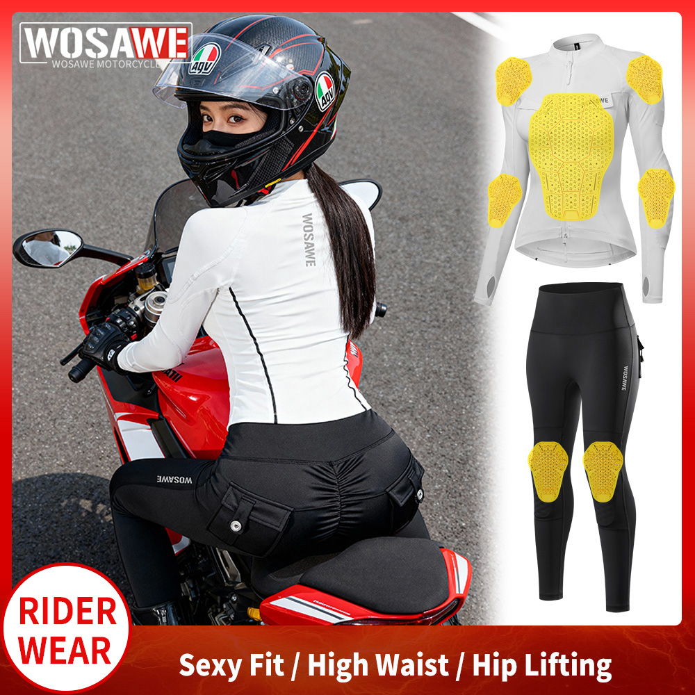 WOSAWE Women Motorcycle Jacket - đánh giá và giá Motorcycle Gear Full Set