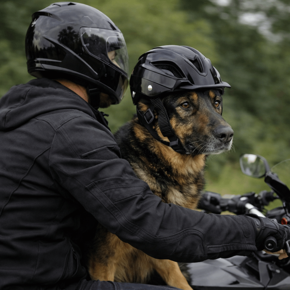 Pet Headgear Adjustable Dog He - đánh giá và giá Motorcycle Gear For Dogs