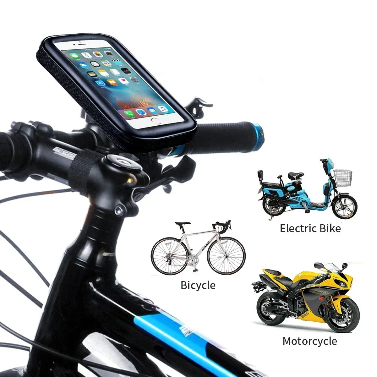 Waterproof Bicycle Phone Holde - đánh giá và giá Motorcycle Gear Backpack