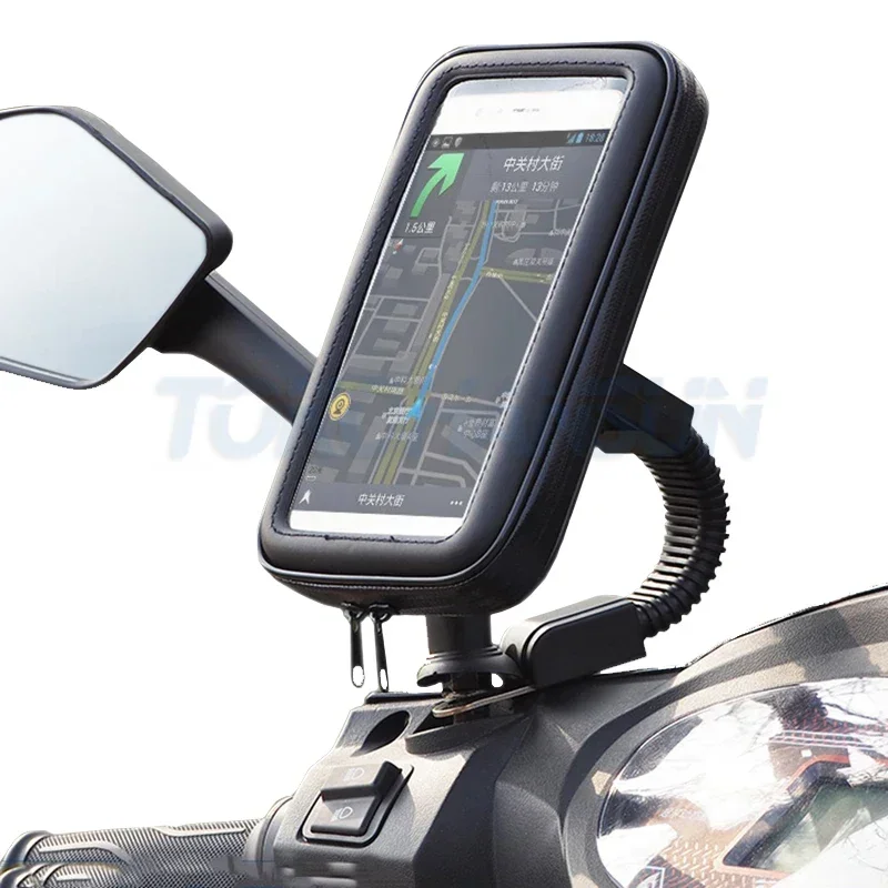 Waterproof Bicycle Phone Holde - đánh giá và giá Motorcycle Gear Backpack