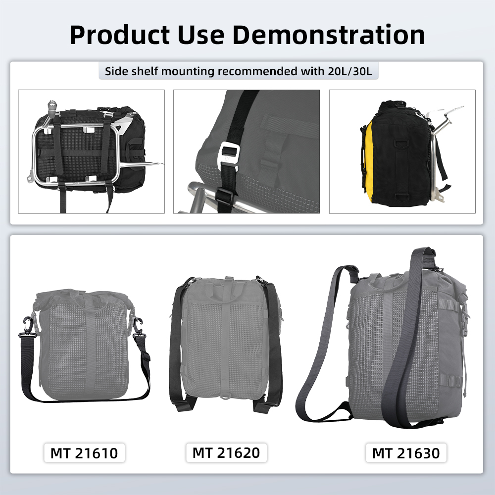 Rhinowalk Motorcycle Bag Strap - đánh giá và giá Motorcycle Gear Backpack