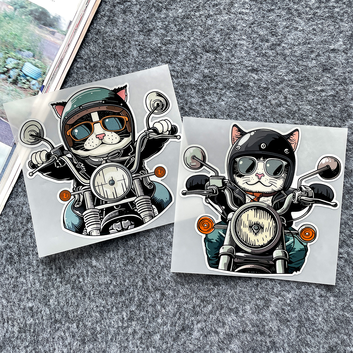 Retro Eagle/Cat/Dog Sticker Re - đánh giá và giá Motorcycle Gear For Dogs
