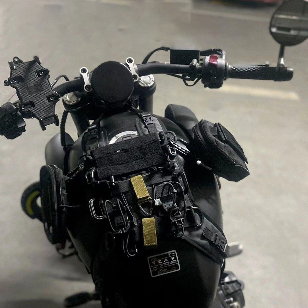 Universal Fuel Tank Vest Set R - đánh giá và giá Motorcycle Gear Backpack